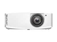 Optoma 4K400STx - DLP-projektor - 3D - 4000 lumen - 3840 x 2160 - 16:9 - 4K - kortkast fast linse E9PV7KJ01EZ2