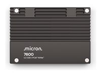 Micron 7600 MAX - SSD - Mixed Use - kryptert - 3.2 TB - intern - 2.5" - U.2 PCIe 5.0 x4 (NVMe) - FIPS 140-3 Level 2 - TCG Opal Encryption MTFDLAL3T2THS-1BP1DFCYYT
