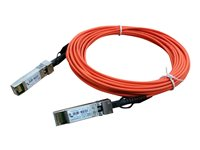 HPE X2A0 - Nettverkskabel - SFP+ til SFP+ - 10 m - fiberoptisk - aktiv - for FlexFabric 12902E Switch Chassis JL291A