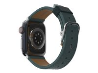OtterBox Symmetry - Bånd for smart armbåndsur - cactus leather - salbeige (grønn) - for Apple Watch SE, Series 10, Series 4, Series 5, Series 6, Series 7, Series 8, Series 9 77-96909