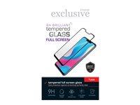 Insmat Exclusive - Skjermbeskyttelse for mobiltelefon - fullskjerm, 9H Brilliant - 2.5D - glass - rammefarge svart - for OnePlus 15 861-1680