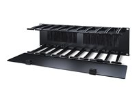 APC Cable Management - Rackkabelstyringspanel med deksel - svart - 3U - TAA-samsvar - for P/N: SMTL1000RMI2UC, SMX1000C, SMX1500RM2UC, SMX1500RM2UCNC, SMX750C, SMX750CNC AR8605