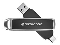 SanDisk DJ - USB-flashstasjon - 512 GB - USB-A / USB-C SDDDE1-512G-GR46