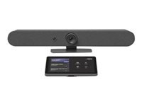 Logitech - Videokonferansesett (Logitech Tap IP, Logitech Rally Bar Mini) - Zoom Certified, Certified for Microsoft Teams - power adapter included 991-000389
