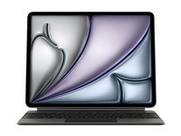 Apple Magic Keyboard - Tastatur og folioveske - med styrepute - Apple Smart connector - QWERTY - Internasjonal engelsk / kanadisk fransk - svart - for 13-inch iPad Air (M2, M3) MGYY4Z/A