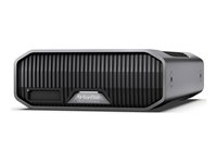 SanDisk Professional G-DRIVE PROJECT - Harddisk - Enterprise - 6 TB - ekstern (stasjonær) - USB 3.2 Gen 2 / Thunderbolt 3 (USB-C kontakt) - 7200 rpm - grå SDPHG1H-006T-MBAAD