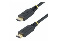StarTech.com 3m (10ft) Premium Certified High Speed HDMI Cable, 4K60Hz - Premium High Speed - HDMI-kabel med Ethernet - HDMI hann til HDMI hann - 3 m - svart - 4K 60Hz støtte, passiv HDMI2-CABLE-4K60-3M