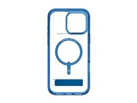 Zagg Santa Cruz Snap - Baksidedeksel for mobiltelefon - med stativ - MagSafe-samsvar - rolig blå - for Apple iPhone 17 Pro Max 702319611