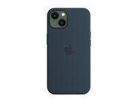 Apple - Baksidedeksel for mobiltelefon - MagSafe-samsvar - silikon - avgrunnsblå - for iPhone 13 MC2Y4ZM/A