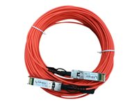 HPE Active Optical Cable - Nettverkskabel - SFP+ til SFP+ - 20 m - fiberoptisk - aktiv - for FlexFabric 12902E, 5930 2QSFP+, 5930 2-slot, 5930 32QSFP+, 5930 4-slot, 5930-4Slot JL292A