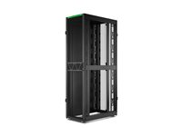 APC NetShelter SX Gen 2 - Rack skap - 2258H x 600W x 1070D mm, med sider - står på gulv - svart - 48U - 19" - TAA-samsvar - for P/N: SMT1000RM1U, SMT750RM1U, SRTL10KRM4UT, SRTL5KRM2UI-HW, SRTL5KRM2UT-HW, SRTL8KRM4UT AR3107B2