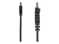 StarTech.com 10ft Mini DisplayPort to DisplayPort Cable - M/M - mDP to DP 1.2 Adapter Cable - Thunderbolt to DP w/ HBR2 Support (MDP2DPMM10) - DisplayPort-kabel - Mini DisplayPort (hann) til DisplayPort (hann) - 3 m - for P/N: CDP2MDPEC, CDP2MDPFC, CDPVDHDMDP2G, CDPVDHDMDPRG, CDPVDHDMDPSG, CDPVDHMDPDP MDP2DPMM10