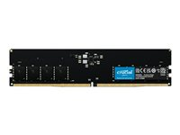 Crucial - DDR5 - modul - 32 GB - DIMM 288-pin - 2400 MHz / PC5-38400 - CL40 - 1.1 V - ikke-bufret - ikke-ECC CT32G48C40U5