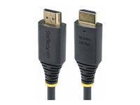 StarTech.com 30cm (1ft) High Speed HDMI Cable, 4K60Hz - Premium High Speed - HDMI-kabel med Ethernet - HDMI hann til HDMI hann - 30 cm - skjermet - svart - 4K 60Hz støtte, 2K 144Hz støtte, støtte for 1080p 240 Hz, halogenfri, passiv HDMI2-CABLE-4K60-30C