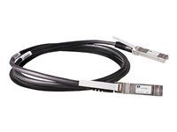 HPE X240 Direct Attach Cable - Nettverkskabel - SFP+ til SFP+ - 5 m - for HPE 59XX, 75XX, FlexFabric 12902, Modular Smart Array 1040, SimpliVity 380 Gen10, 380 Gen9 JG081C