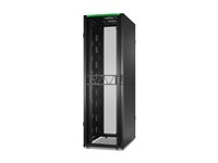 APC NetShelter SX Gen 2 - Rack skap - 2436H x 750W x 1200D mm, with sides - står på gulv - svart - 52U - 19" - TAA-samsvar AR3358B2