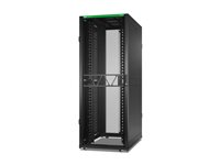 APC NetShelter SX Gen 2 - Rack skap - 1991 H x 750W x 1200D mm, med sider - står på gulv - svart - 42U - 19" - TAA-samsvar AR3340B2